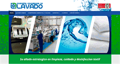 Desktop Screenshot of colombianadelavado.com